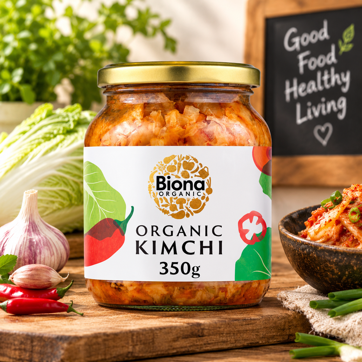Biona Organic Kimchi 350G  (Pack of 1)