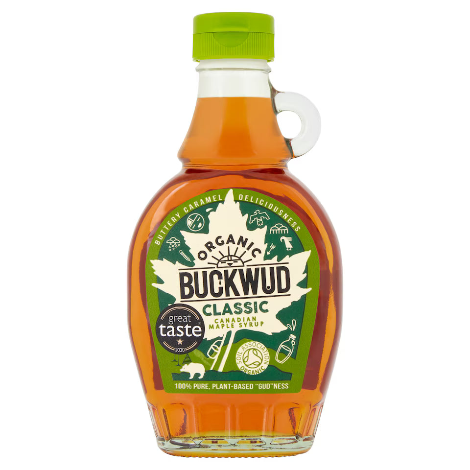 Buckwud Organic Maple Syrup 250G (Pack of 1)