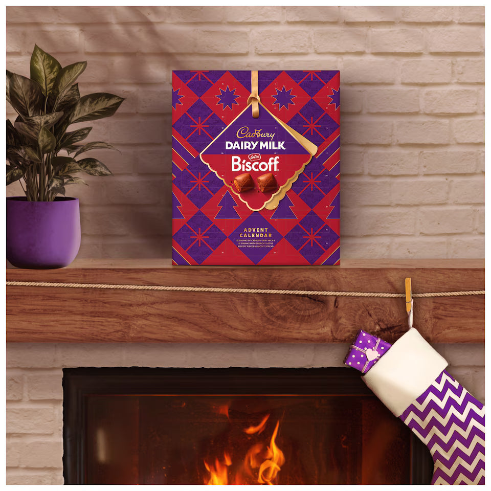 CADBURY LOTUS BISCOFF CHUNK ADVENT 236G (Pack of 1)