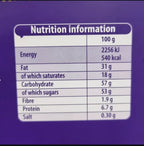 CADBURY LOTUS BISCOFF CHUNK ADVENT 236G (Pack of 1)
