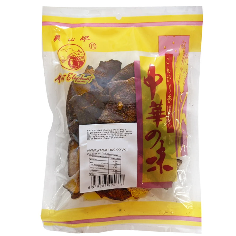 Mount Elephant Dried Orange Peels – Natural Citrus Snack & Cooking Ingredient