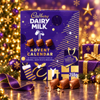 Cadbury Dairy Milk Chocolate Chunks Xmas Advent Calendar 258g (Pack of 1)