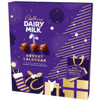 Cadbury Dairy Milk Chocolate Chunks Xmas Advent Calendar 258g (Pack of 1)