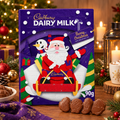 Cadbury Dairy Milk Chocolate Xmas Advent Calendar 90g (Pack of 1)