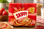 Skippy Strawberry Stripe Peanut Butter, 2 x 500g