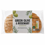 Sliced Green Olive & Rosemary Sourdough Bread 400g