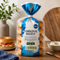 5 Sourdough Bagels