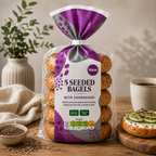 5 Seeded Sourdough Bagels