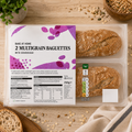 Multigrain Part Baked Baguettes with Sourdough 2 Pack 250g