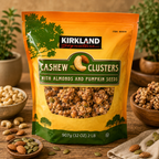 Kirkland Signature Cashew Clusters with Almonds & Pumpkin Seeds, 907g