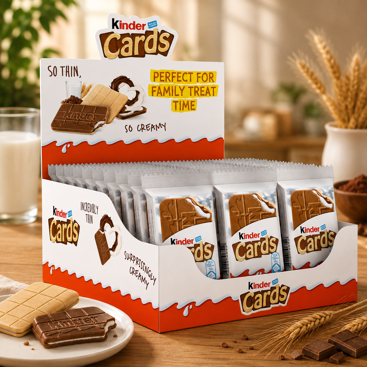 Kinder Cards, 30 x 25.6g