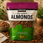 Kirkland Signature Dry Roasted Almonds, 1.13kg