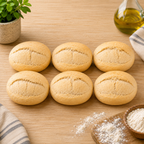 Home Part Baked Mini White Rolls 6 Pack