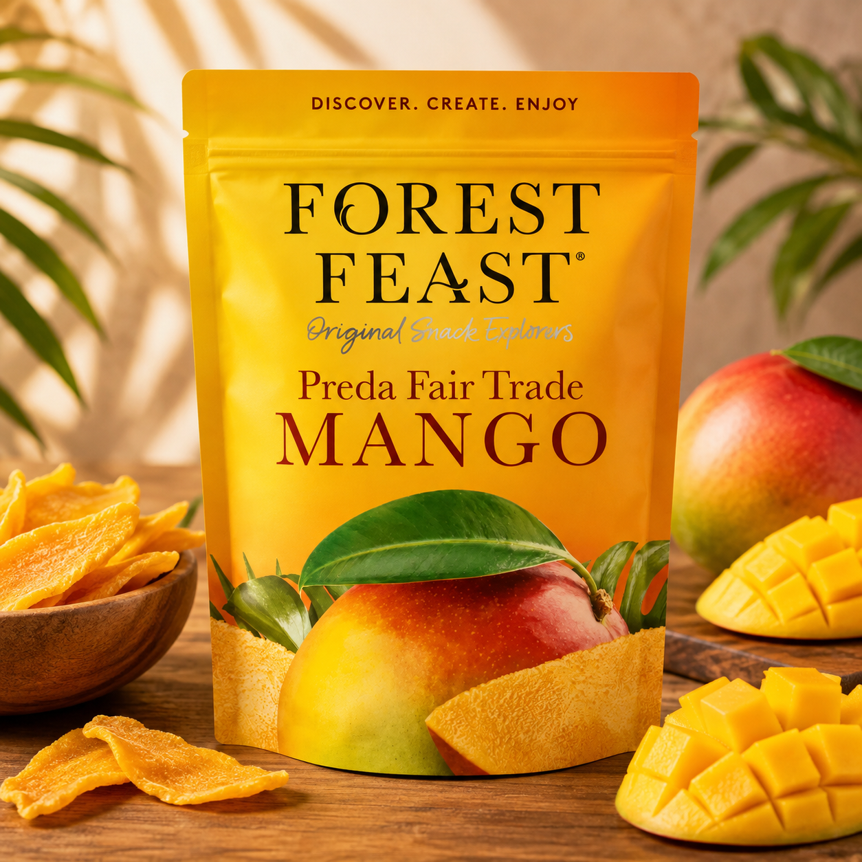 Forest Feast Exotic Dried Philippine Mango, 690g