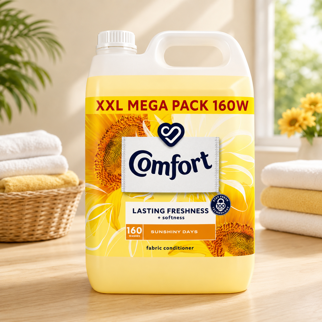 Comfort Sunshiny Day Fabric Conditioner (160 Wash) 4.8L
