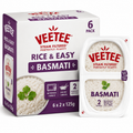 VeeTee Rice & Easy Basmati, 6 x 2 x 125g