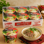 Oh! Ricey Pho Noodles Beef Flavour, 6 x 71g