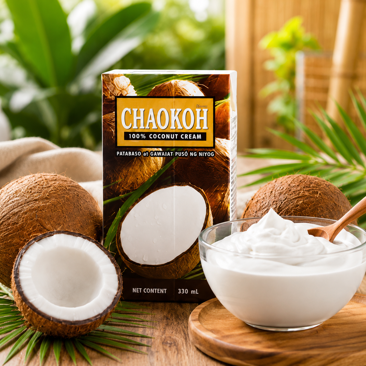 CHAOKOH Coconut Milk UHT 272g