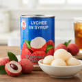 Cock Brand Lychee in Syrup 565g – Sweet Tropical Lychee Fruit