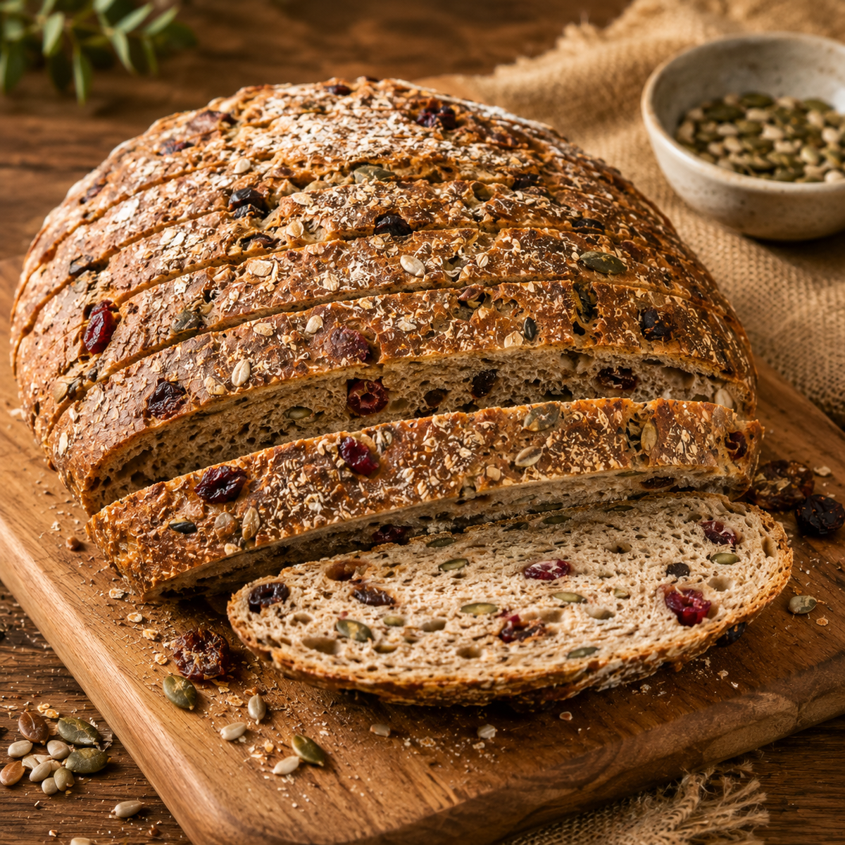 Fruit & Seed Sourdough Bread 400g