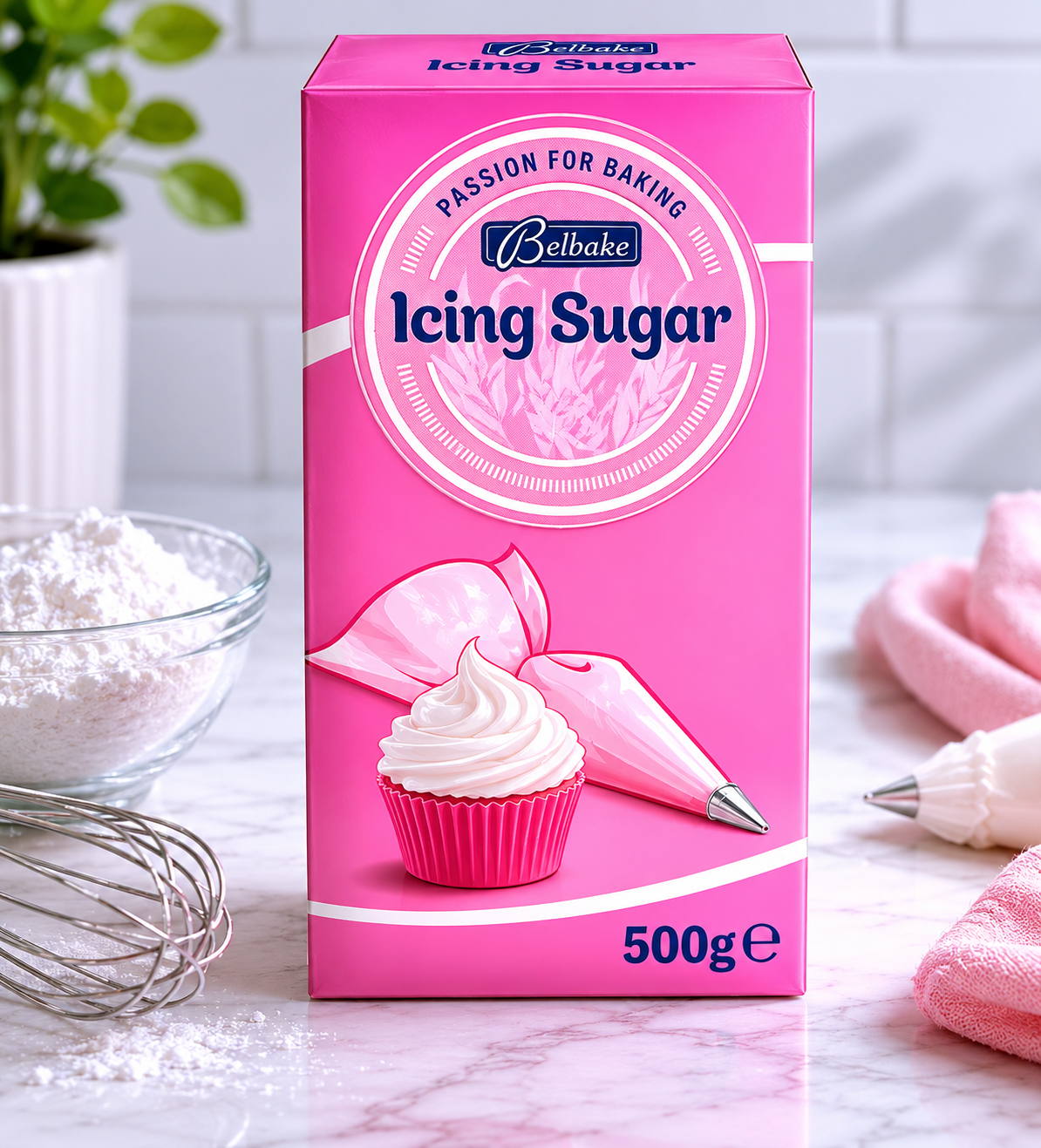 Belbake Icing Sugar 500g| Perfect for Baking