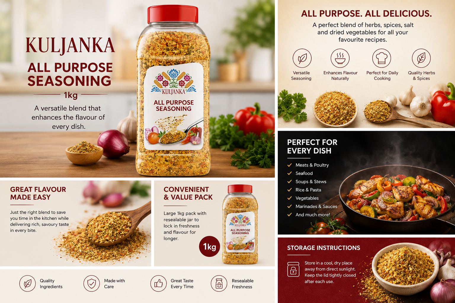 Kuljanka - All Purpose Seasoning - 1kg