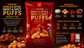 Premium Korean Style Sweet & Spicy Puffs, 300g