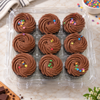 Chocolate Cup Cakes, 12 Per Pack