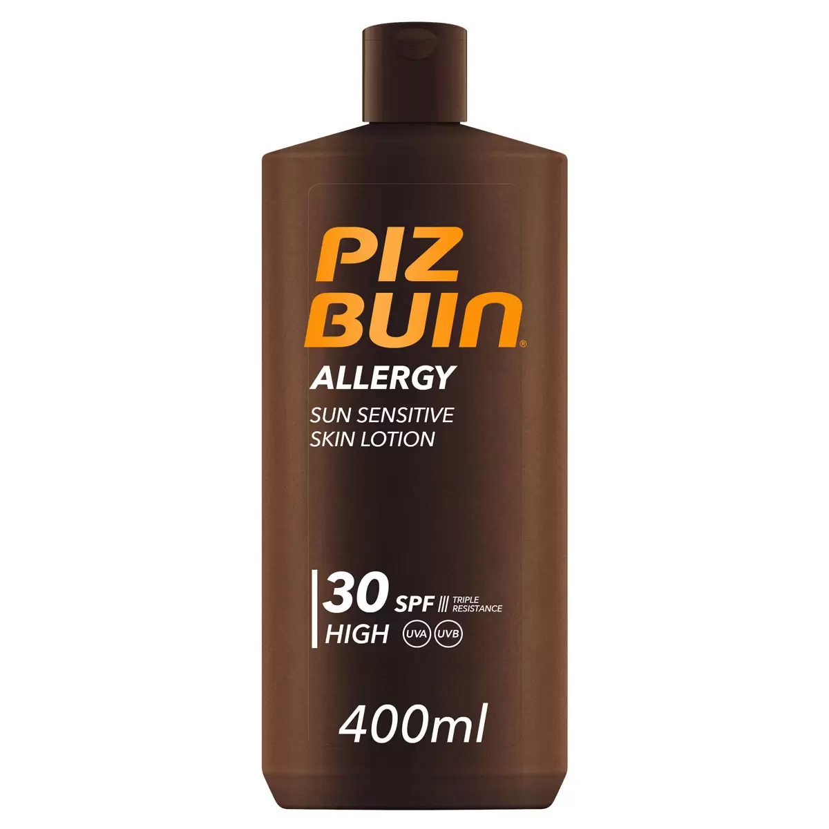 Piz Buin SPF 30 Allergy Suncare Skin Lotion, 2 x 400ml
