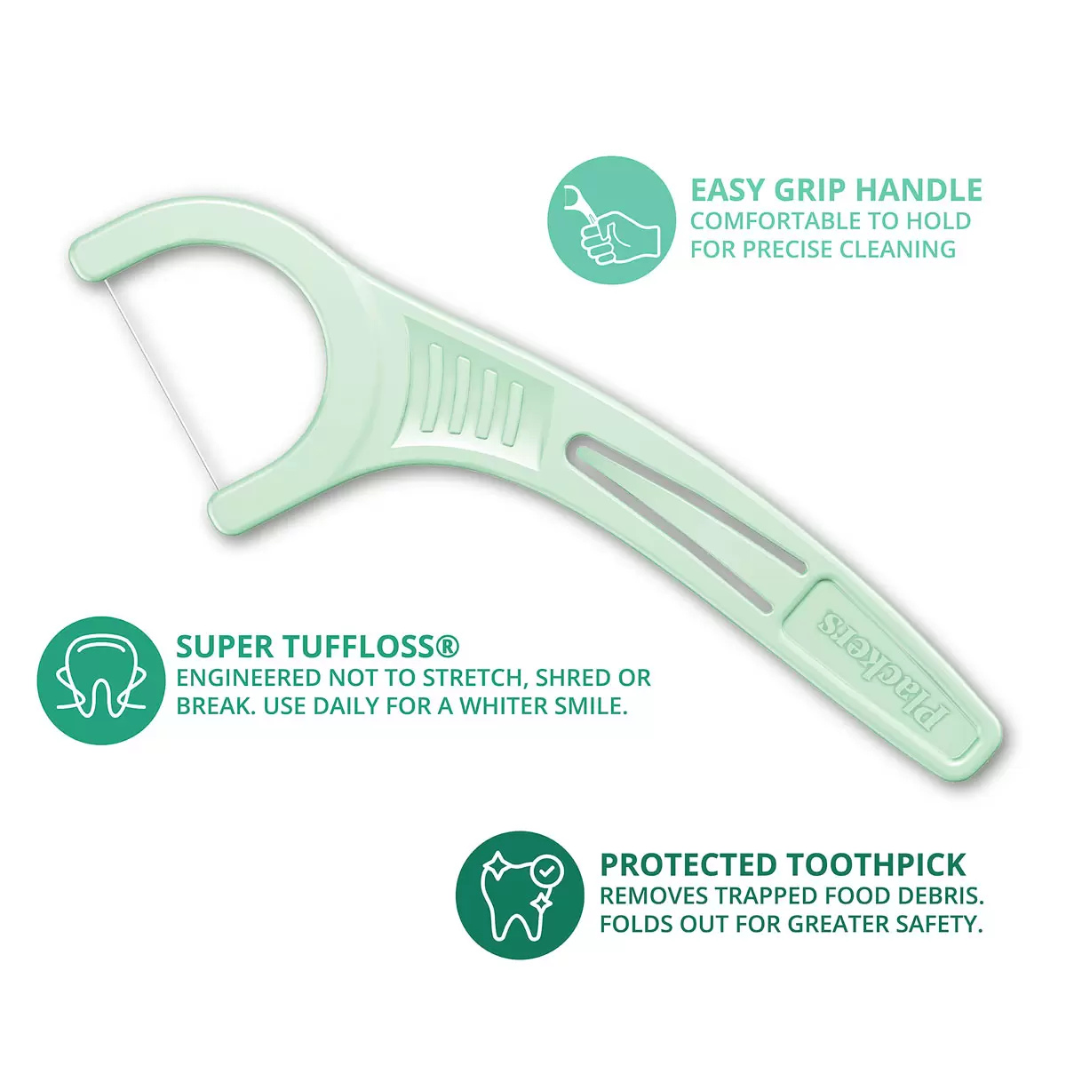 Plackers Micro Mint Flossers, 600 Pack
