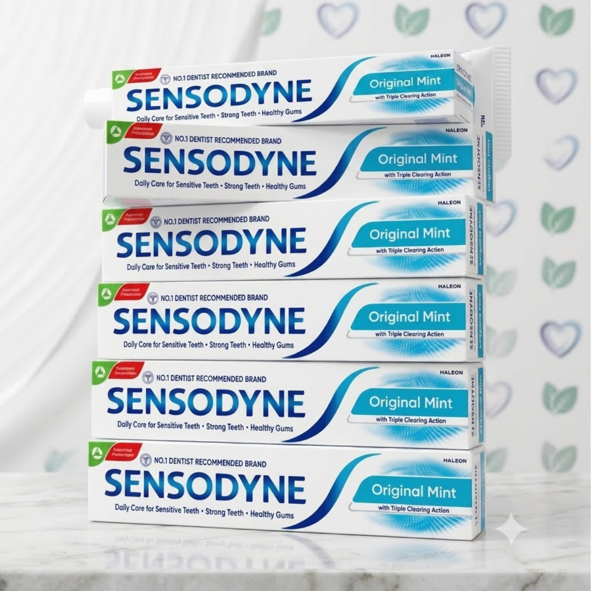 Sensodyne Daily Care Toothpaste, 6 x 75ml