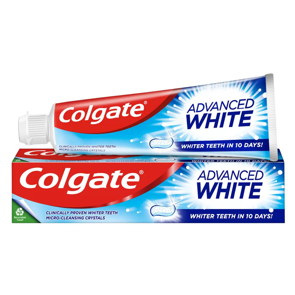 Colgate Advanced White Toothpaste, 6 x 125ml