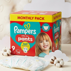 Pampers Baby Dry Pants Size 9, 108 Pack