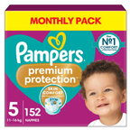 Pampers Premium Protection, Size 5, 152 Pack