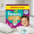 Pampers Premium Protection, Size 5, 152 Pack