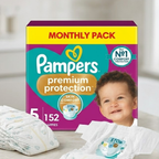 Pampers Premium Protection, Size 5, 152 Pack