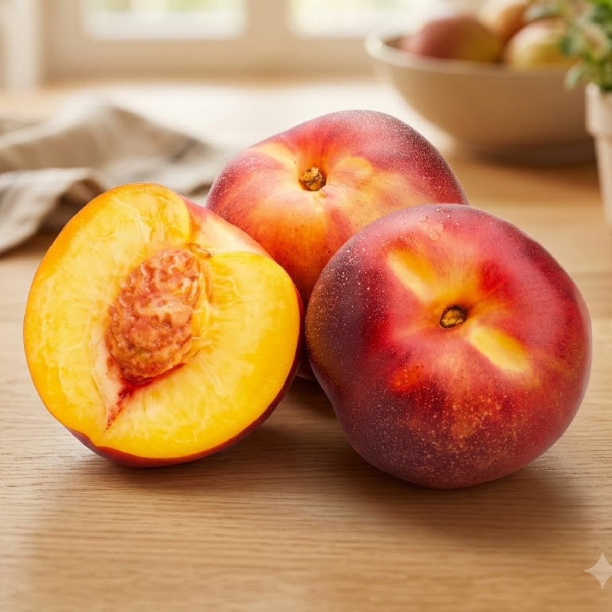 Perfectly Ripe Nectarines