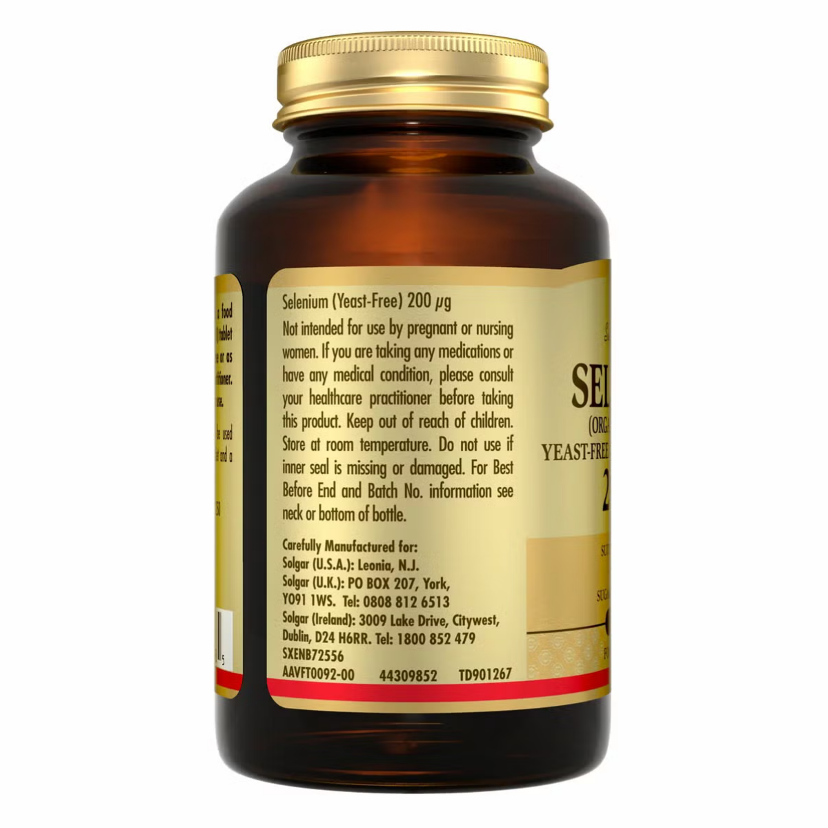 Solgar Selenium 200mcg, 250 Count