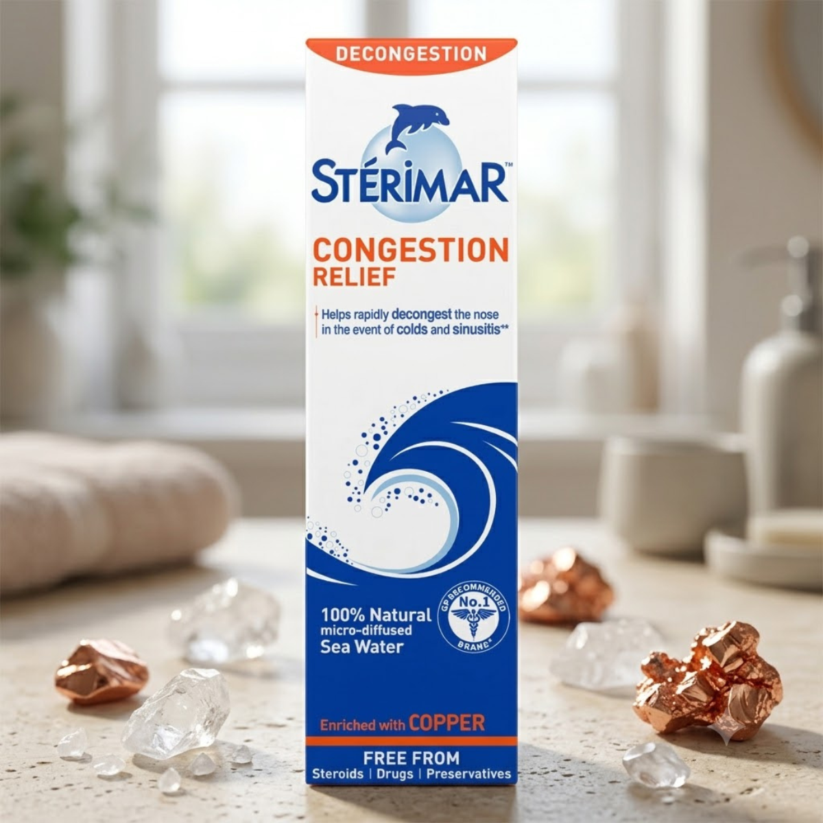 Sterimar Congestion Spray, 2 x 100ml