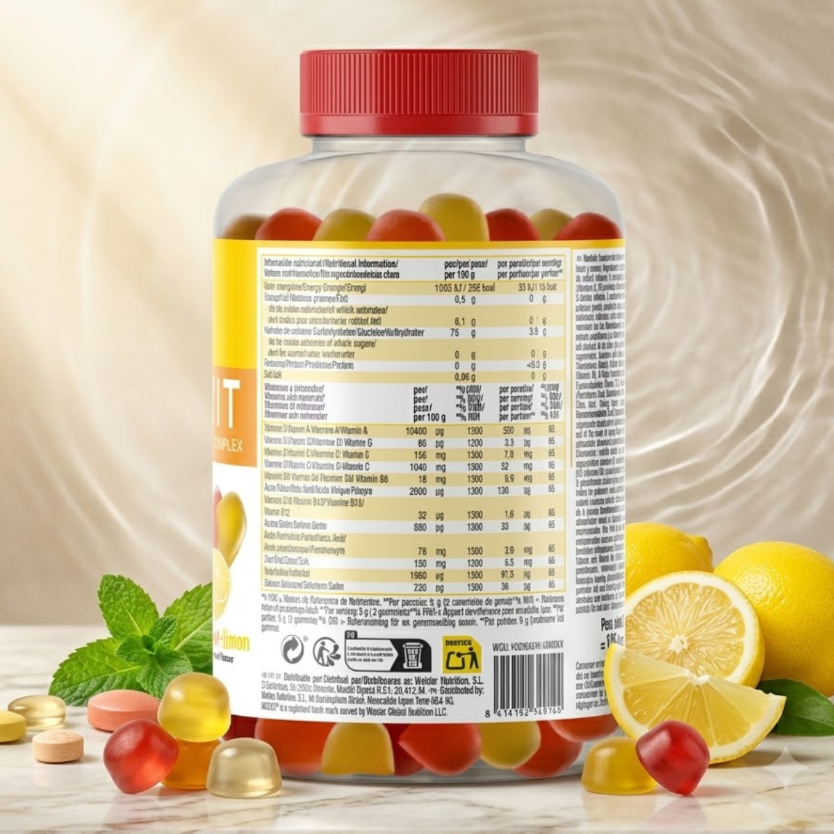 Weider Adult Multi Vitamin Gummy, 210 Count