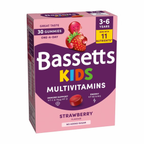 Bassetts Strawberry Multivitamin 3-6 Years, 5 x 30 Count