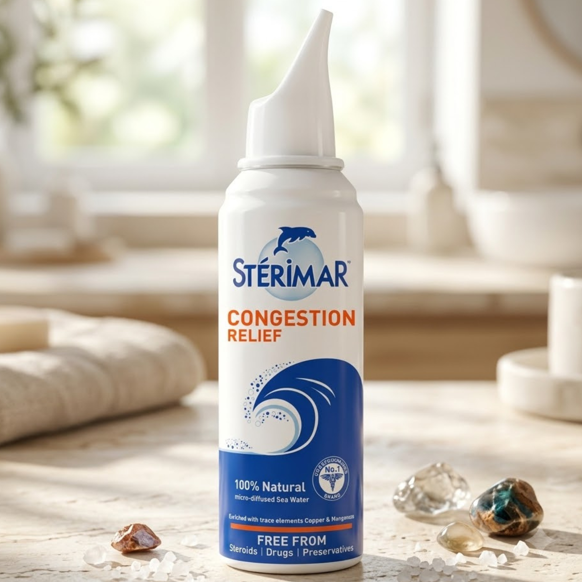 Sterimar Congestion Spray, 2 x 100ml