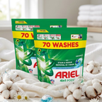 Ariel 4 in 1 Pods liquid capsules, 140 Wash