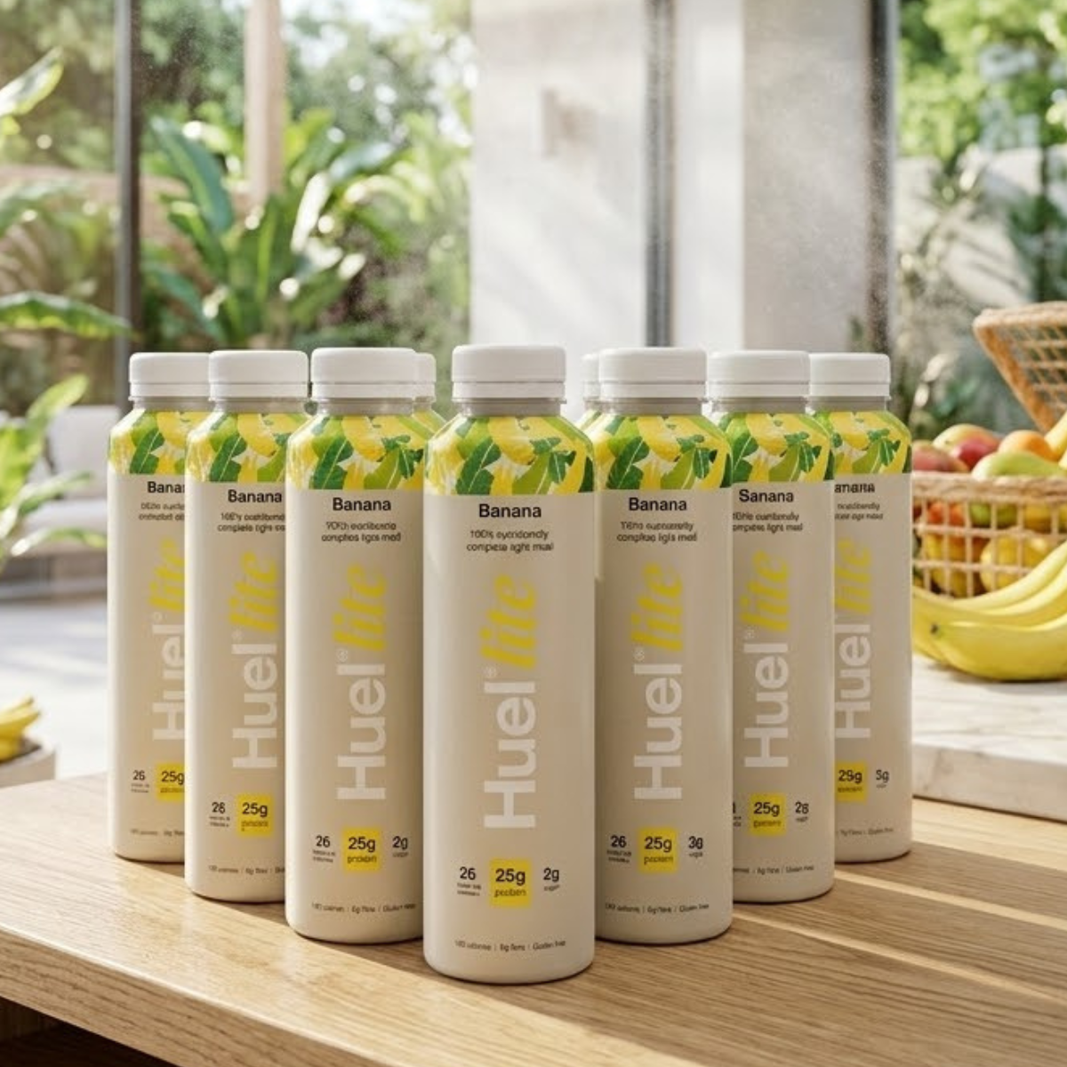 Huel Lite Complete Meal Drink Banana, 8 x 500ml