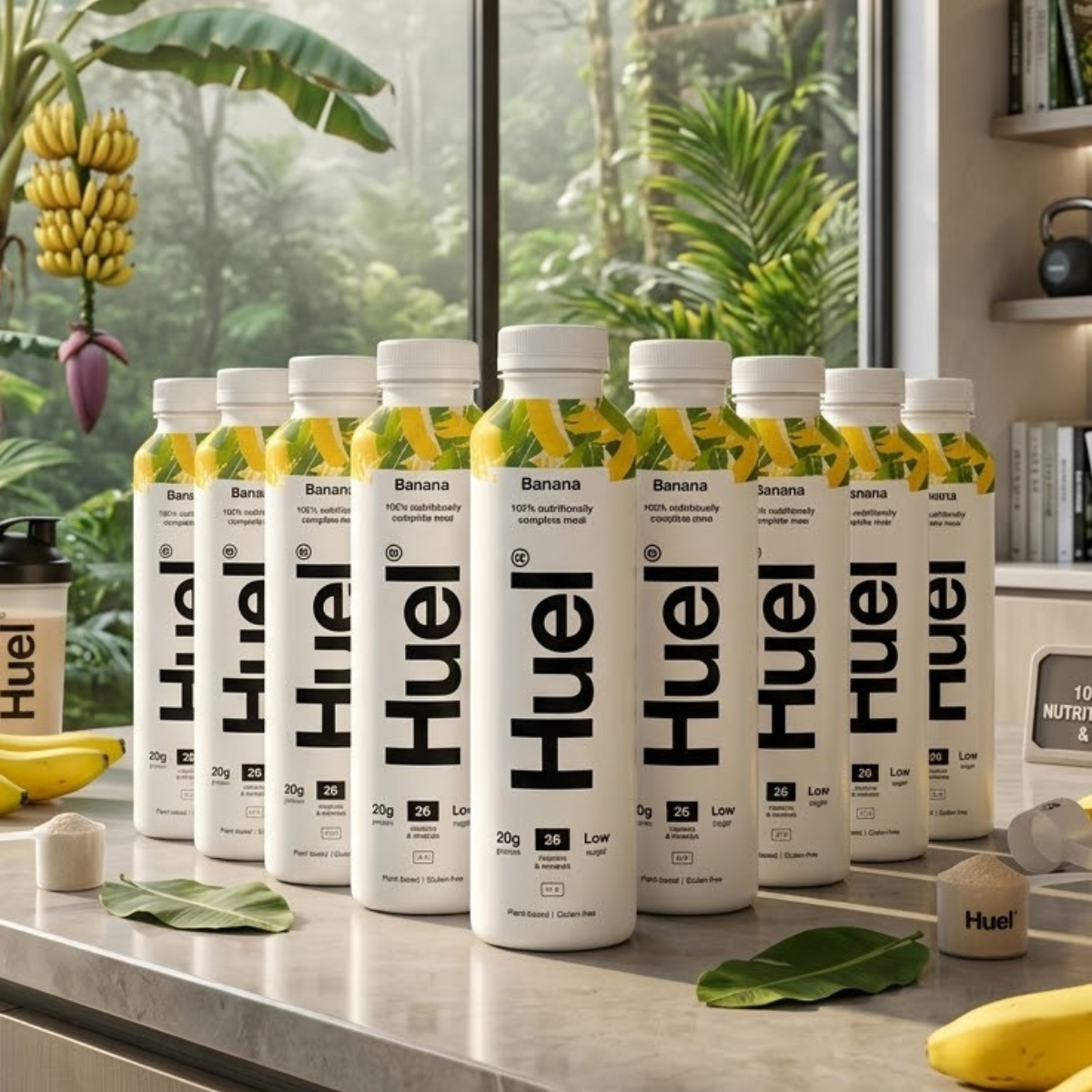 Huel Complete Meal Drink Banana, 8 x 500ml