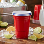 Kirkland Signature Chinet 18oz Red Plastic Cup, 240 Pack