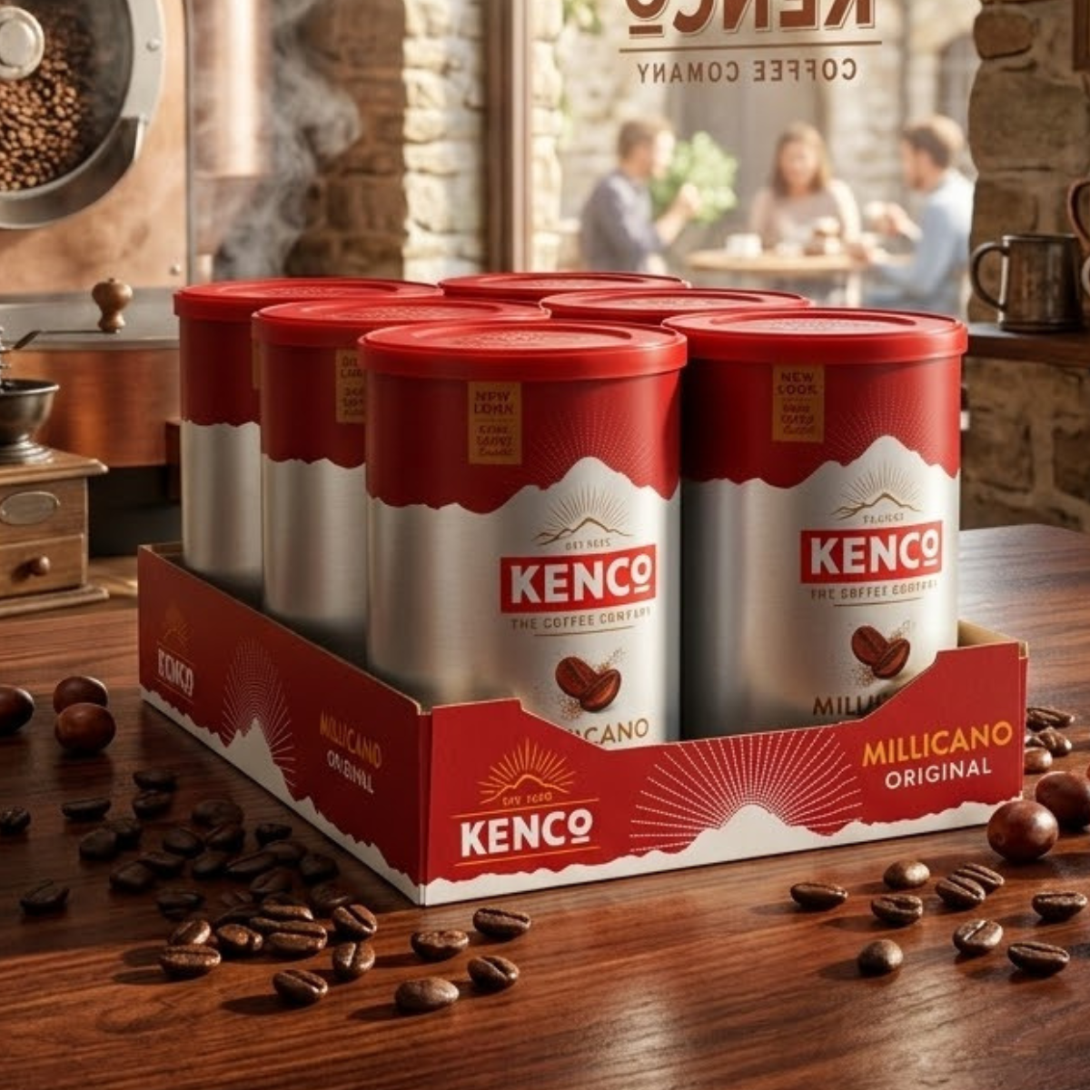 Kenco Millicano Original Instant, 6 x 100g