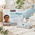 Kirkland Signature Tencel Baby Wipes, 9 x 100 Pack