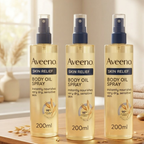 Aveeno Skin Relief Oil Spray, 3 x 200ml