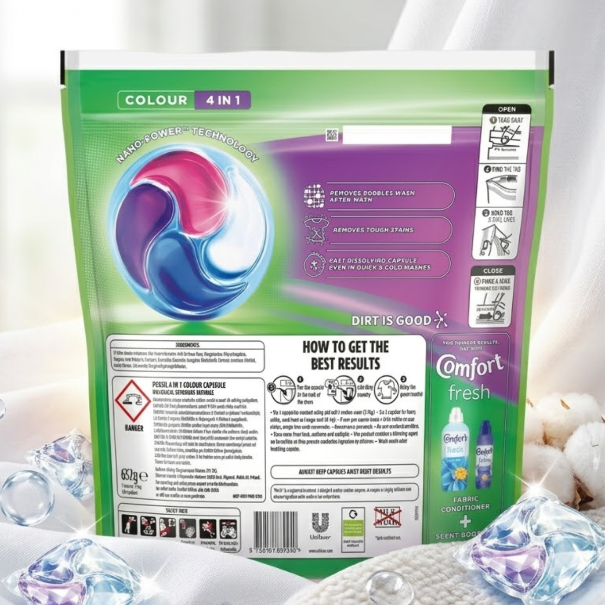 Persil Colour 4 in 1 Capsules, 2 x 48 Wash